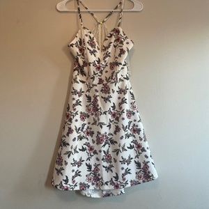 Floral print dress